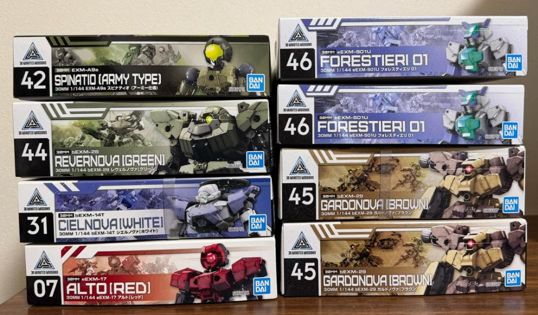 プラモデル30MM 8点 まとめ出品 30 MINUTES MISSION