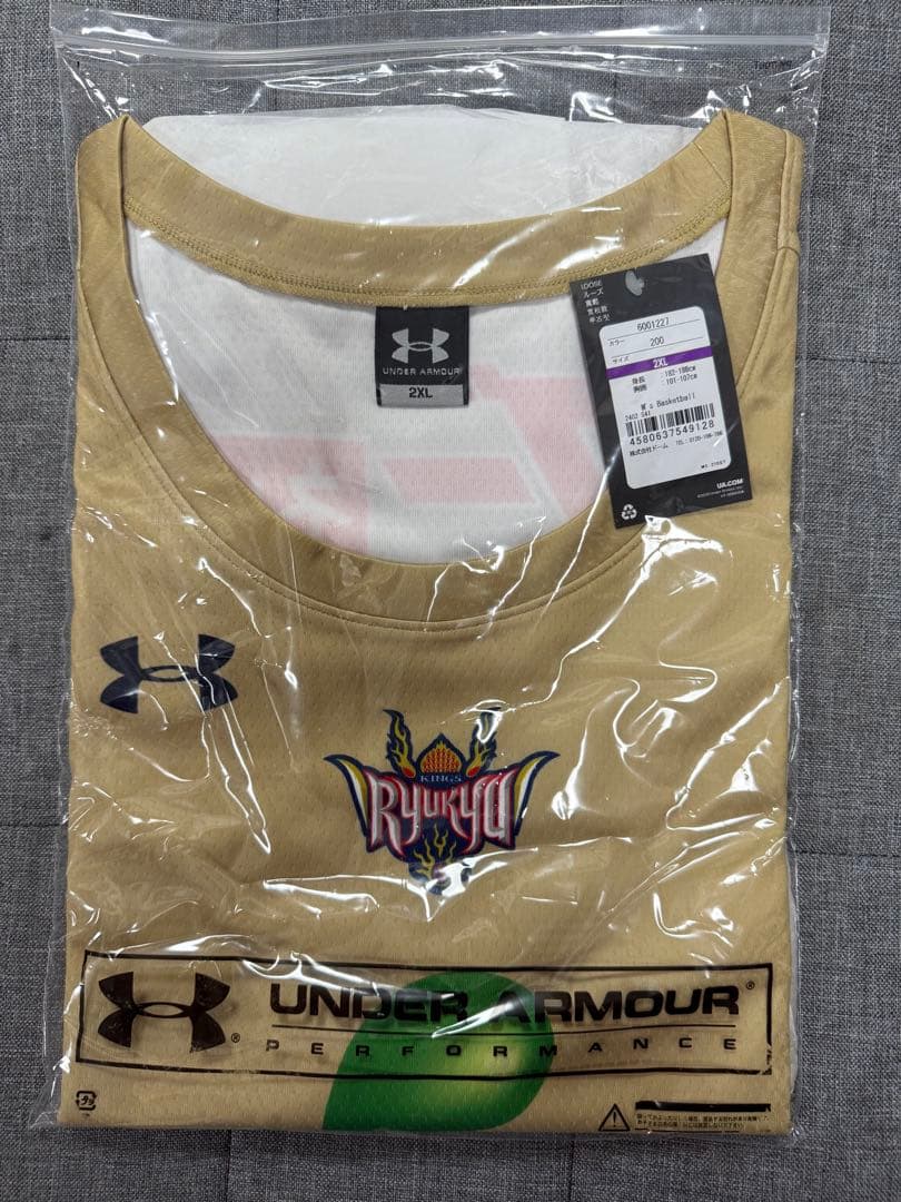 琉球ゴールデンキングス　ユニフォーム　2XL