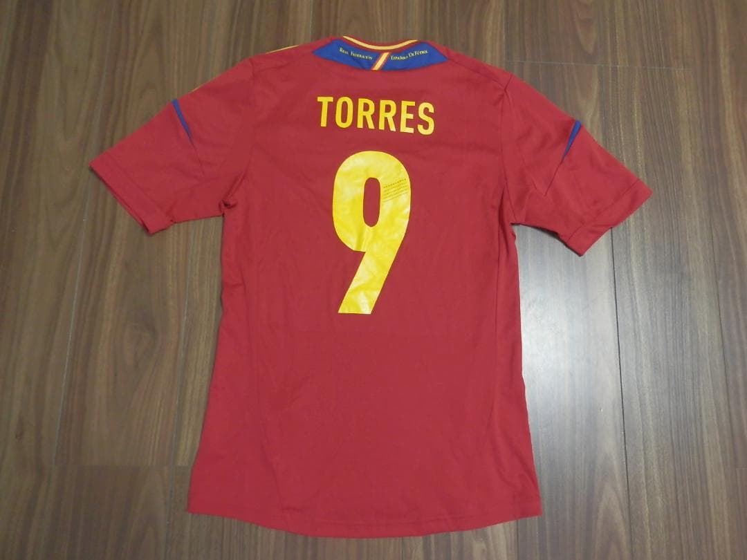 【NEW】【フェルナンドトーレス】【ユーロ12着用】スペイン代表(2012)