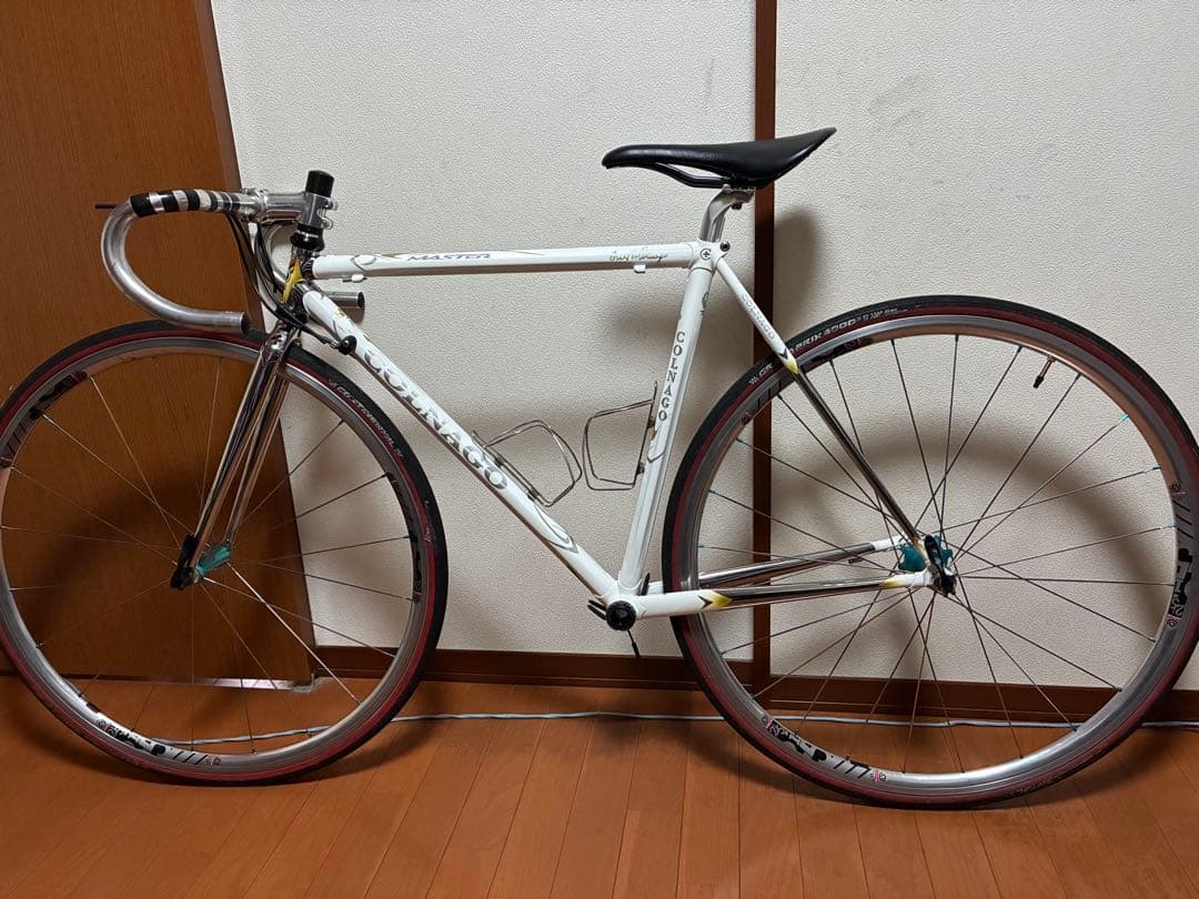 COLNAGO マスターxライトフレームセット、industrynineと付属品