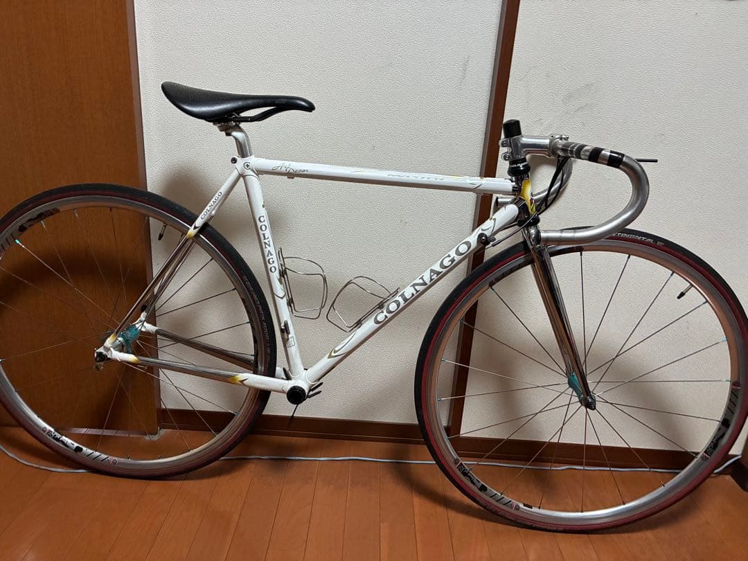 COLNAGO マスターxライトフレームセット、industrynineと付属品