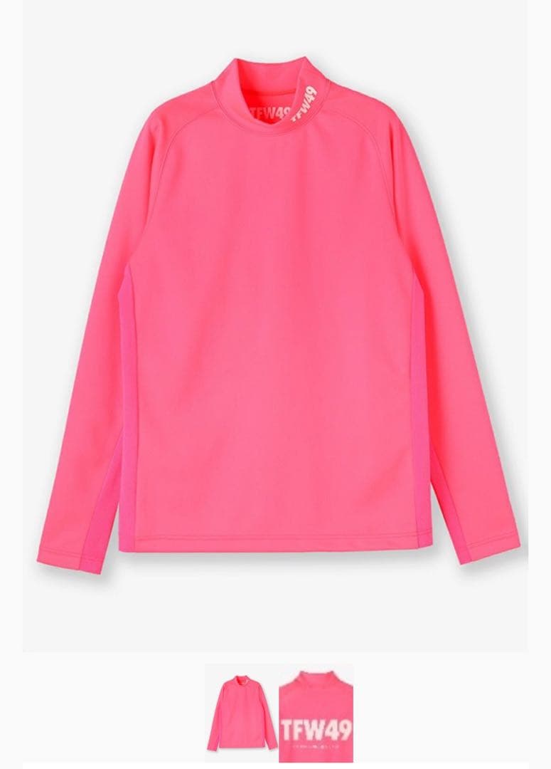 メンズウェア TFW49 LS MOCKNECK SIDE MESH