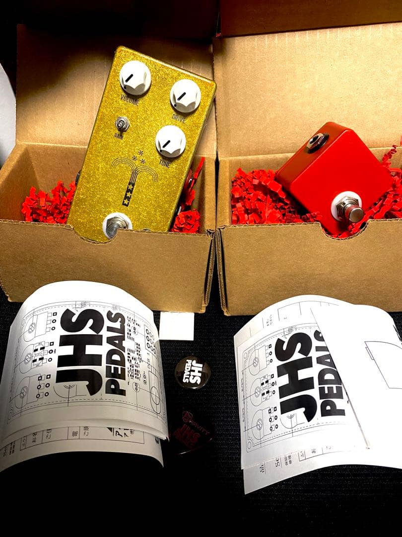 【美品】JHS Morning Glory V4 Red Remoteセット