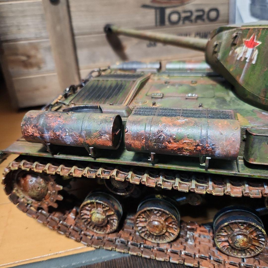 1/16torroソビエト重戦車フルメタルラジコン　タミヤ　ヘンロン　Mato