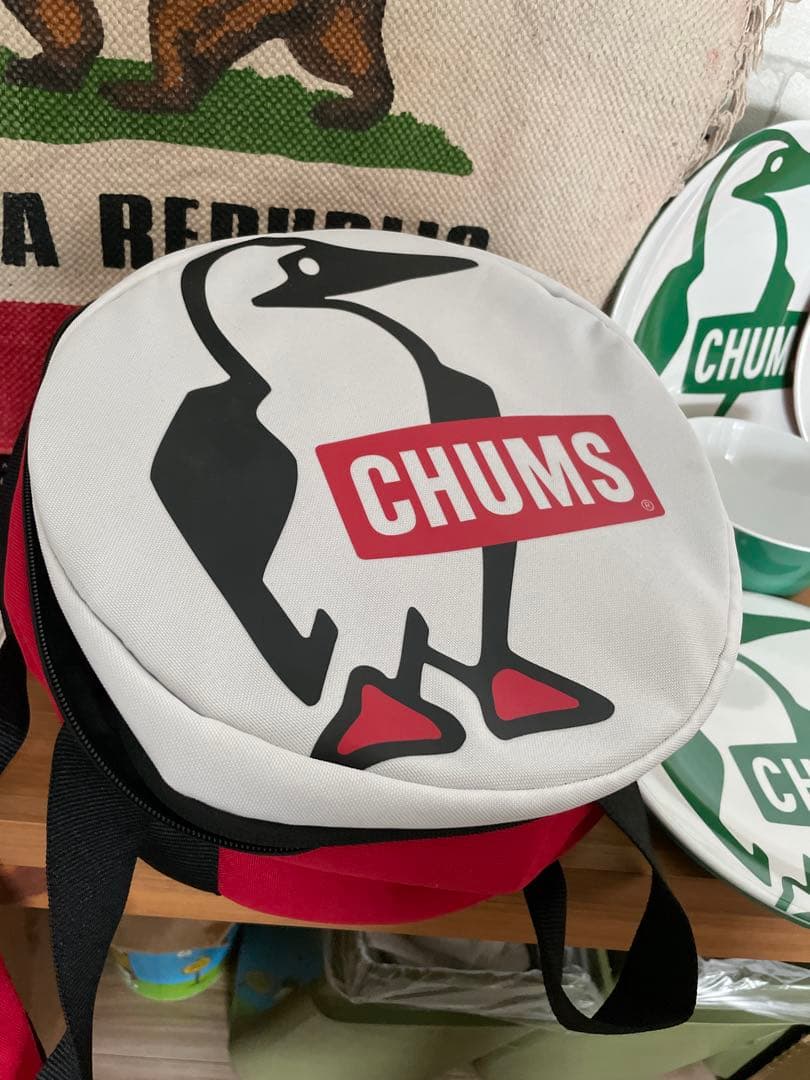CHUMS 食器セット 12点チャムス【廃盤品】メラミンディッシュ食器値下げ