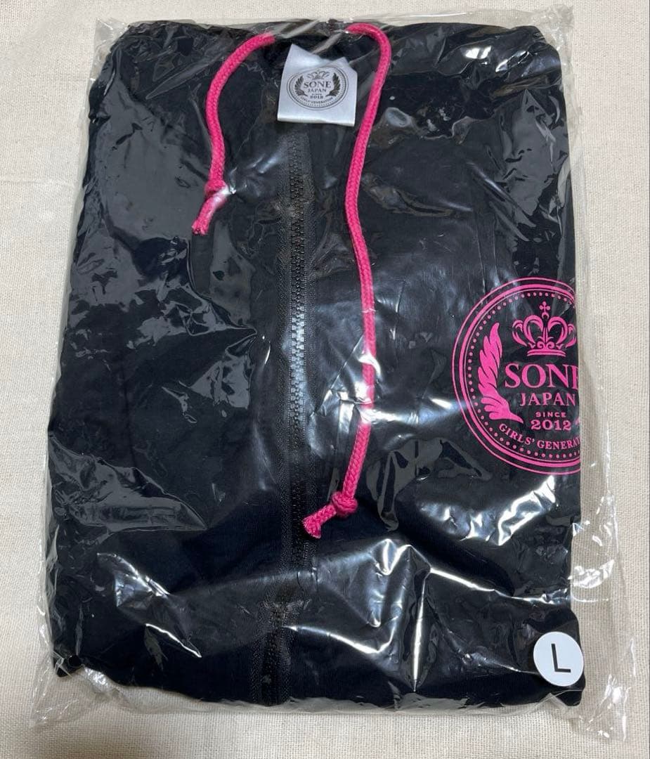 少女時代 ファンクラブ限定 SONE JAPAN 黒色パーカー Lサイズ 希少品