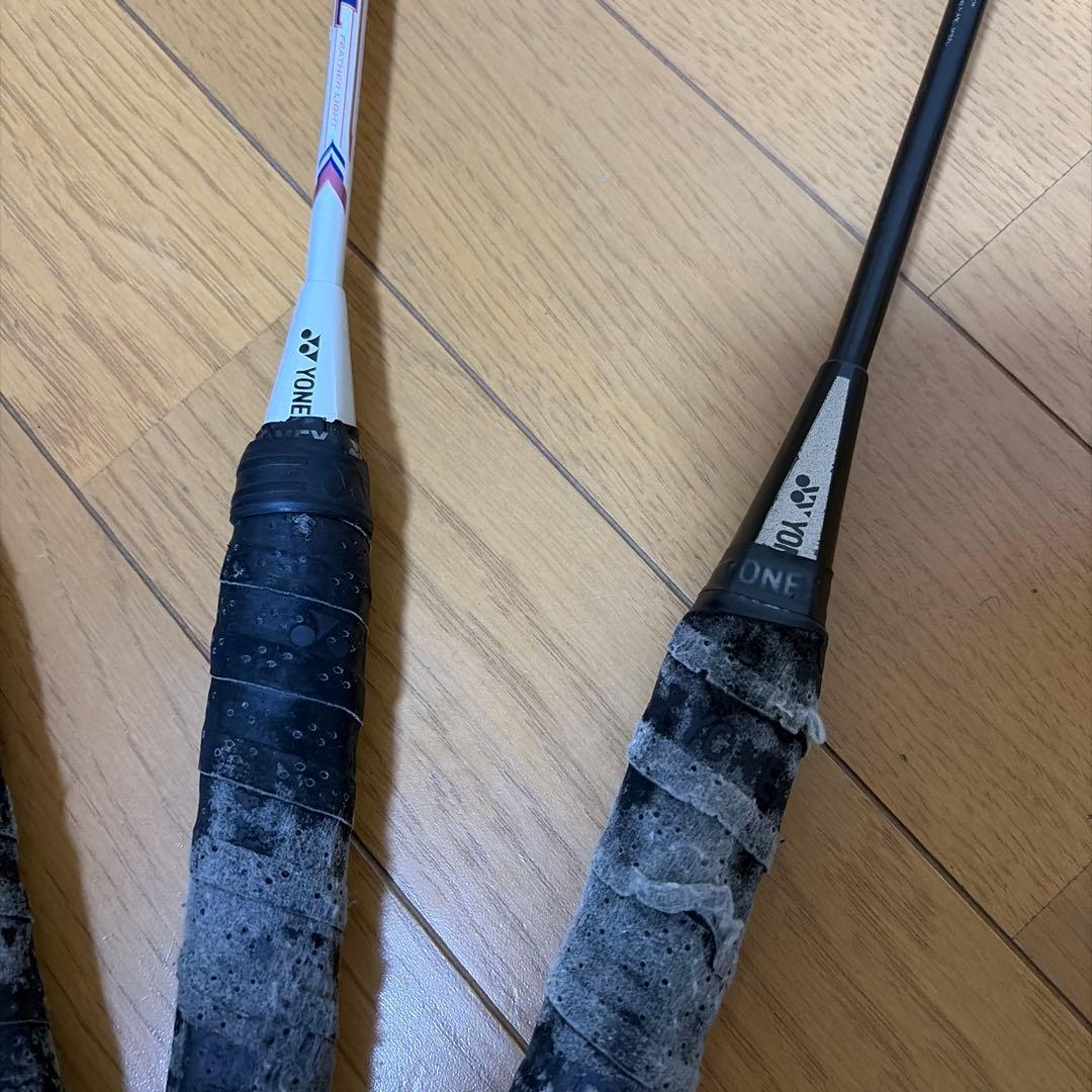 バドミントンラケット 3本セット Carbonex ヨネックス