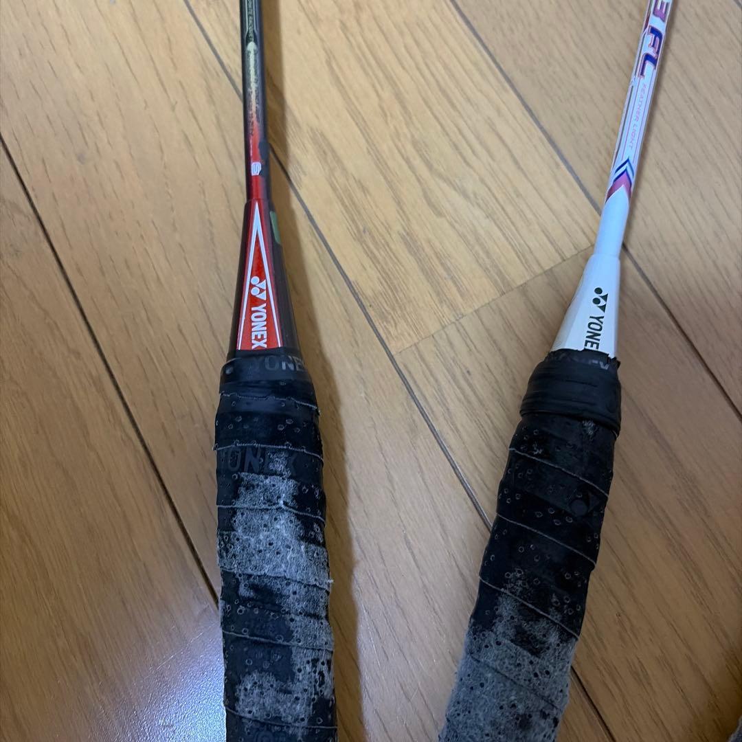 バドミントンラケット 3本セット Carbonex ヨネックス