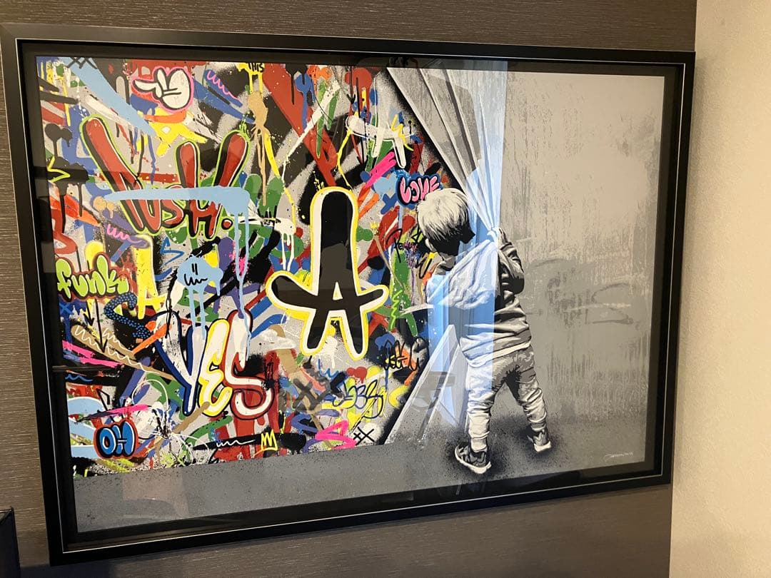 Martin Whatson Beyond The Wall 真作