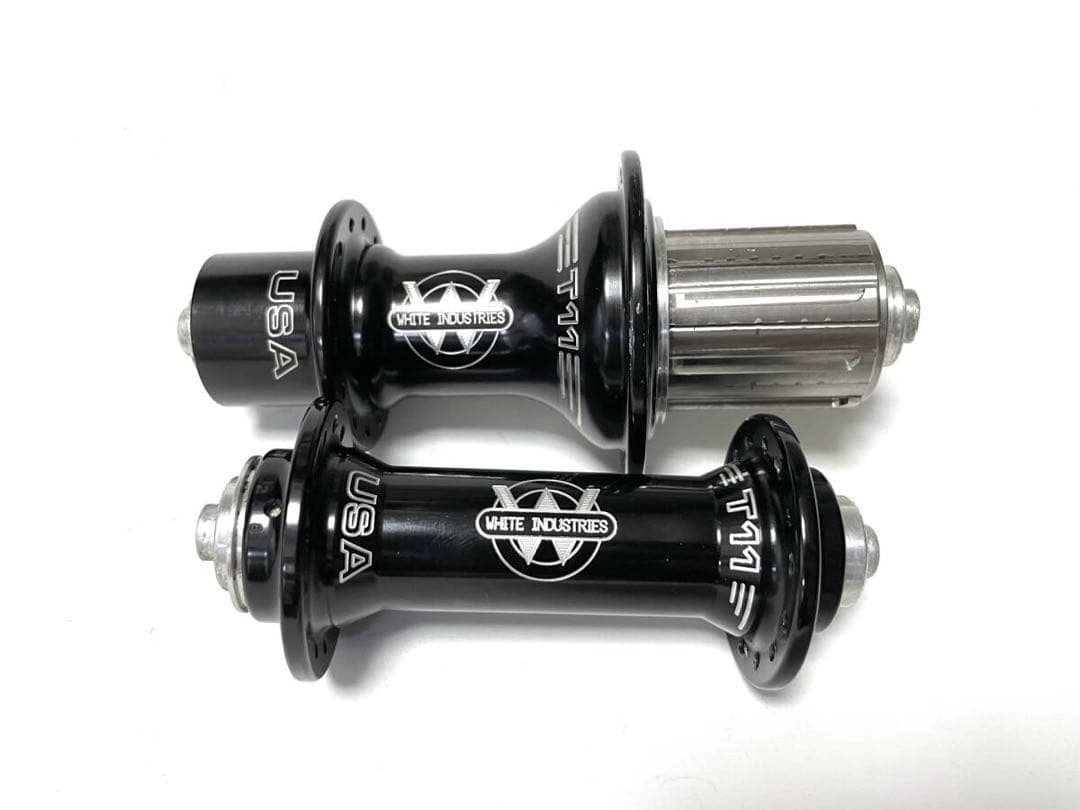 ★WHITE INDUSTRIES T11 28h BLACK 前後set★