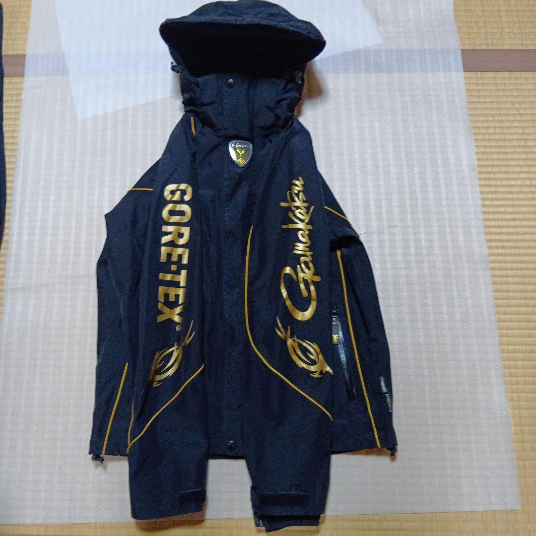 がまかつゴアテックスレインスーツGM3412 サイズL中古品