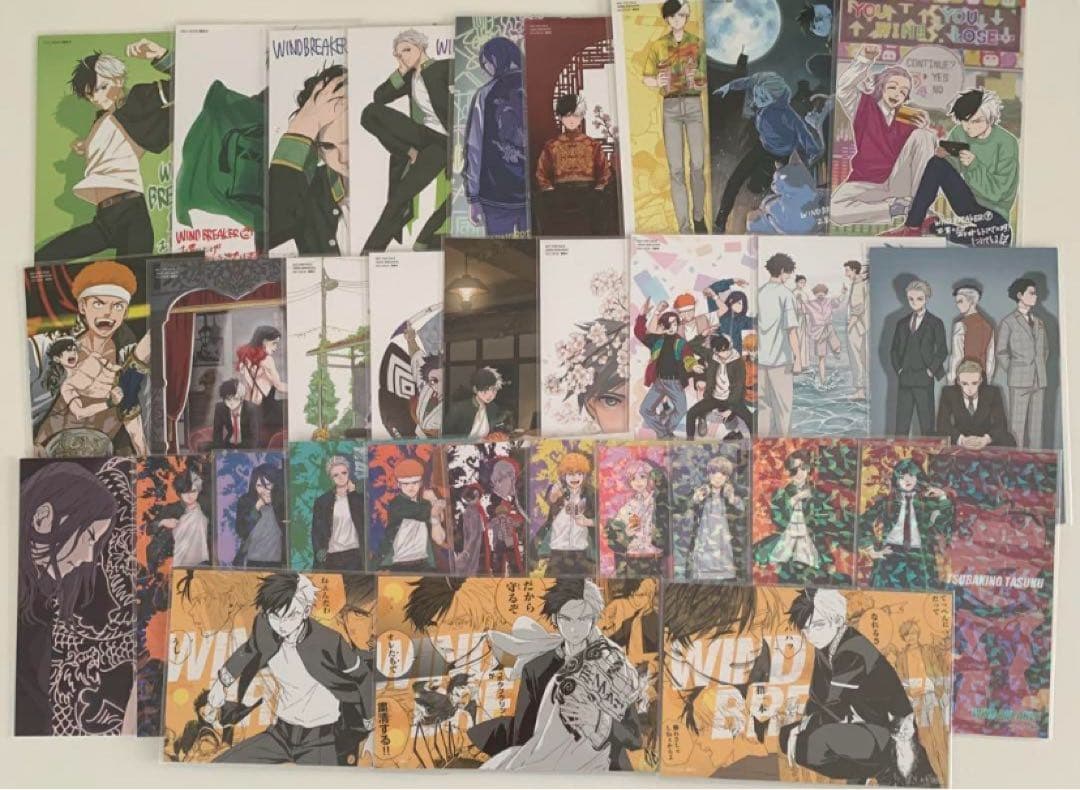 13日まで値下げ ウィンブレ 漫画 特典 ポストカード イラストカード