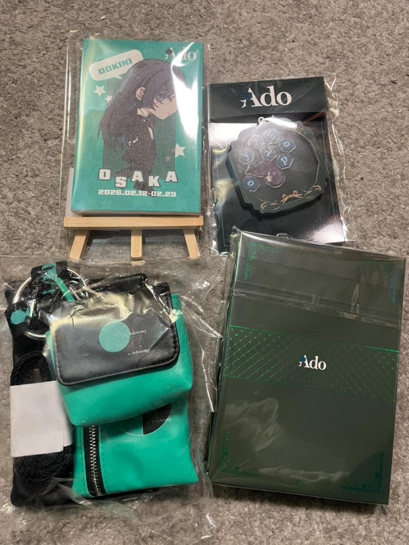 Ado Adotomy 大阪会場限定　４点セット