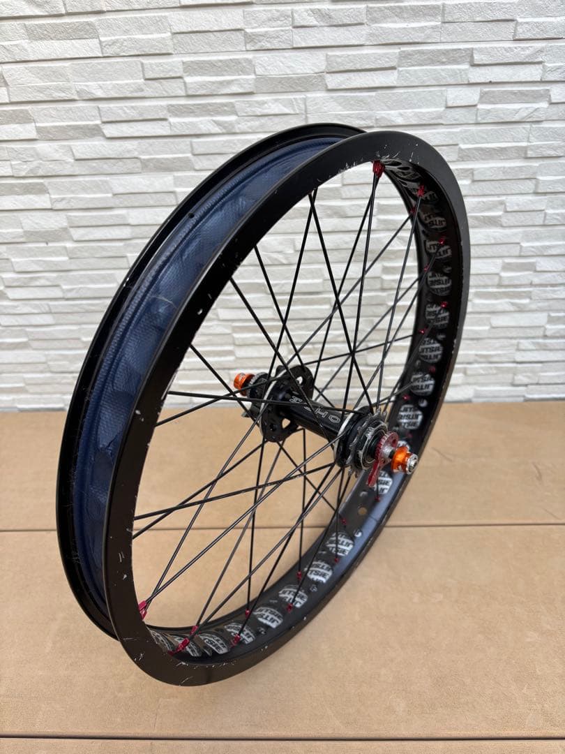 バイクトライアル　20インチ(19インチ) 完組みリアホイール