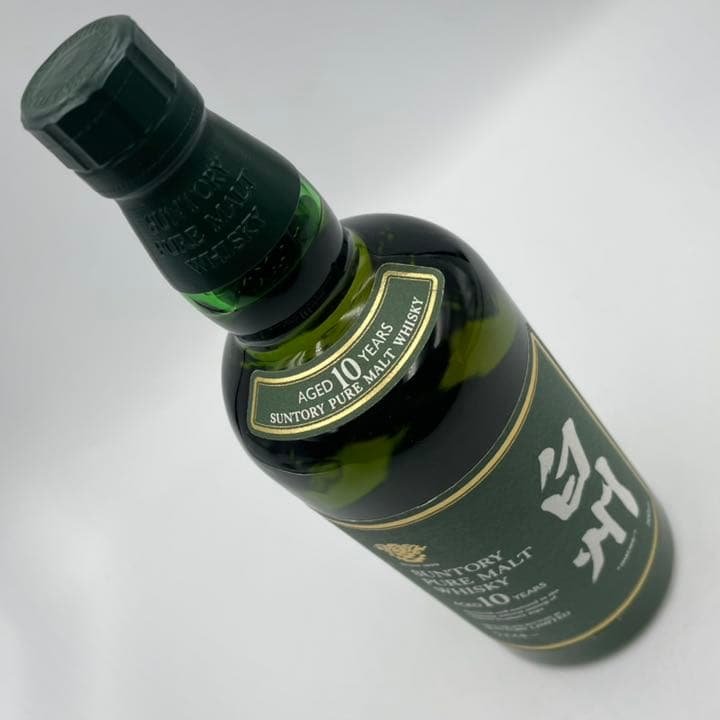 白州　サントリー ピュアモルト ウイスキー 10年 700ml 金縁 古酒