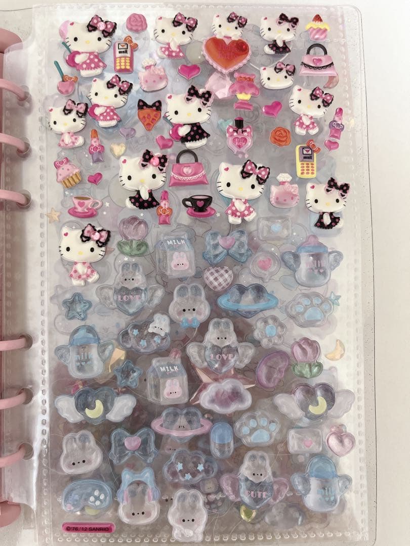 【国内正規品】シール帳完成品　計15枚