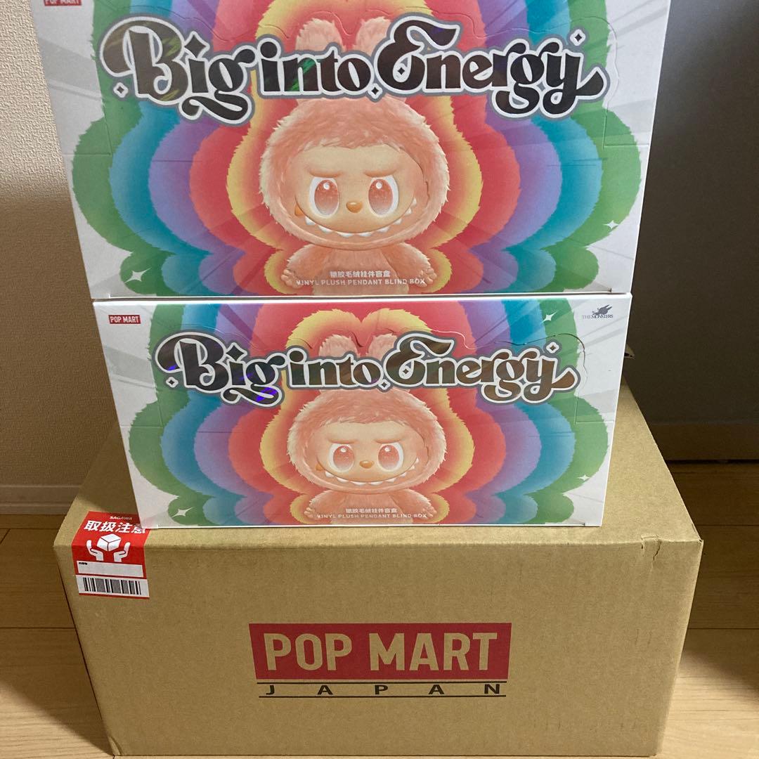 正規品未開封　Labubu Biginto Energy アソートボックス　2箱