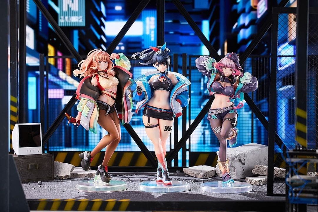 グリッドマン ユニバース　宝多六花　新条アカネ　南夢芽　フィギュア セット