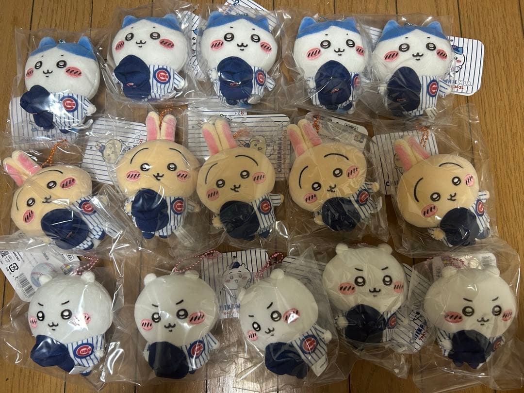 ちいかわ MLB TOKYO SERIES マスコット 3 種 5セット