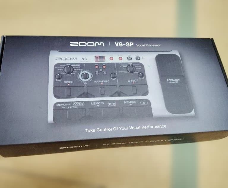 【値下げ】ZOOM V6-SP ボーカルプロセッサー