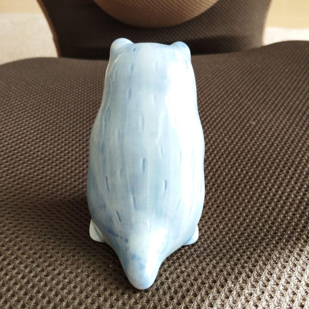 伝染るんです かわうそ君 陶器の置物