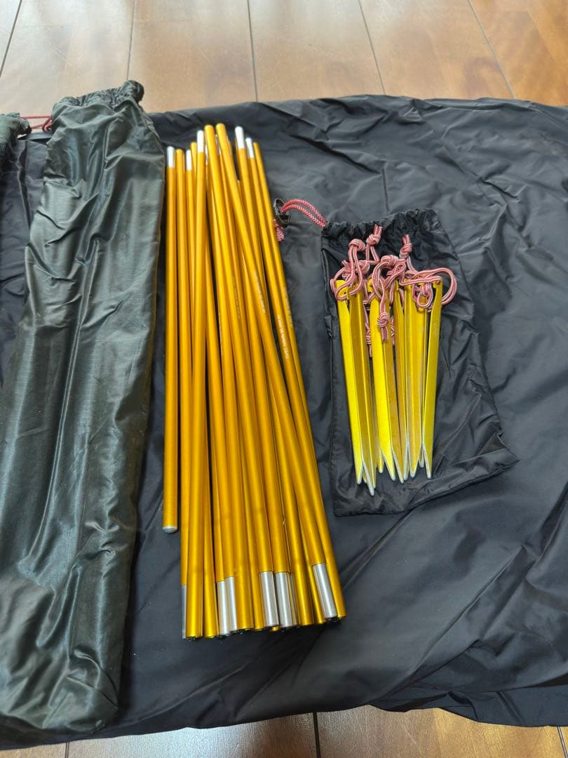 ヒルバーグ ウナ グリーン フットプリント付き Hilleberg Unna