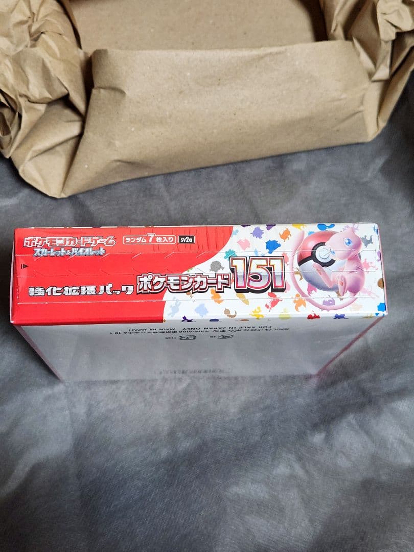 151 ポケモンカード box シュリンク付き