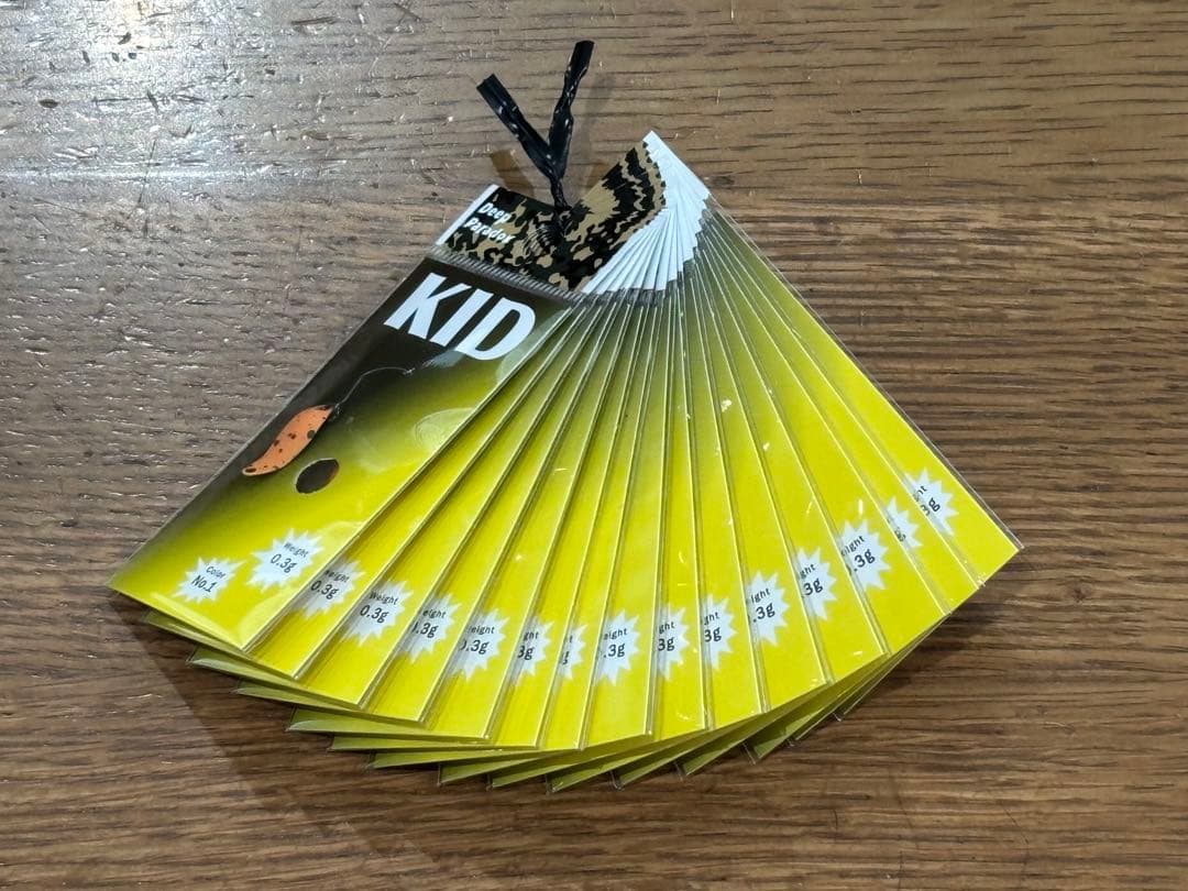 ディープパラドックス KID 0.3g 全15色セット