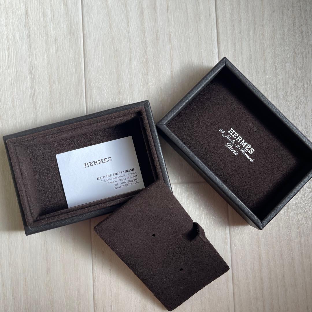 HERMES ギフト箱 ブラウン 小型 空箱