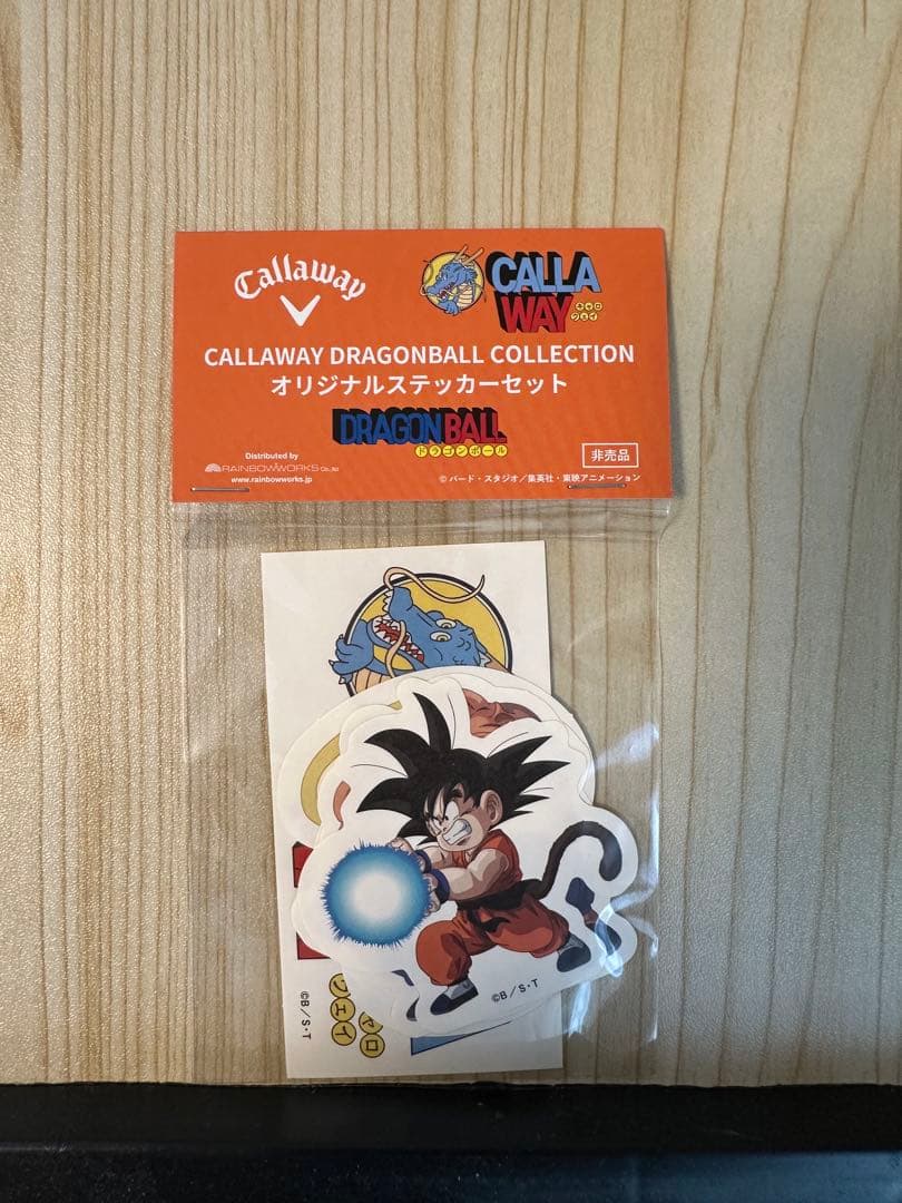 Callaway ドラゴンボールコラボ シャツ