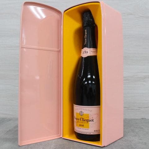 ◇未開栓 ヴーヴ・クリコ ローズラベル フリッジ缶箱 シャンパン 750ml