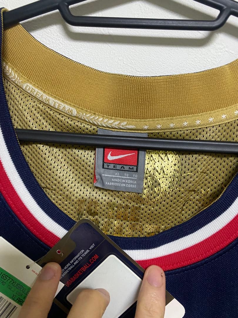NBA 初代ドリームチーム　ラリー・バード　ジャージ 新品未使用タグ付 XL