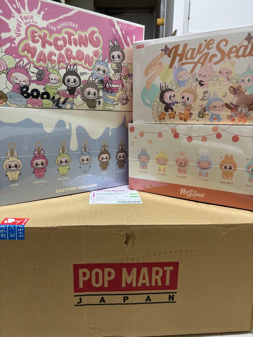 POPMART LABUBU THE MONSTERS 4点セット