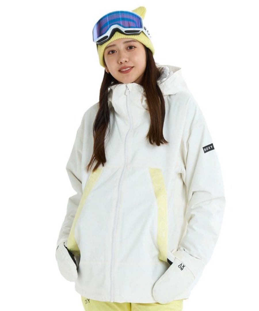 ROXY SLOPE JK スノーボードジャケット Lサイズ ホワイト