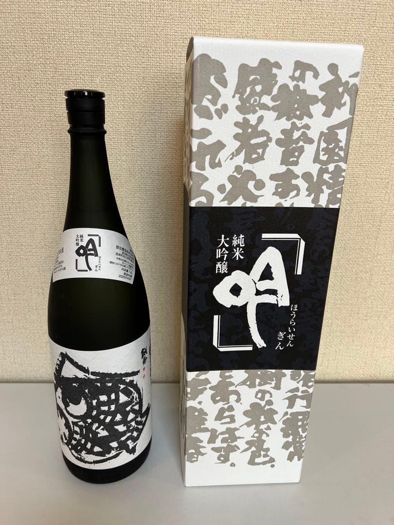 蓬莱泉　吟　純米大吟醸　1800ml 2025年11月出荷分