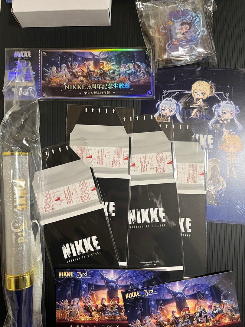 勝利の女神NIKKE3周年生放送来場者特典