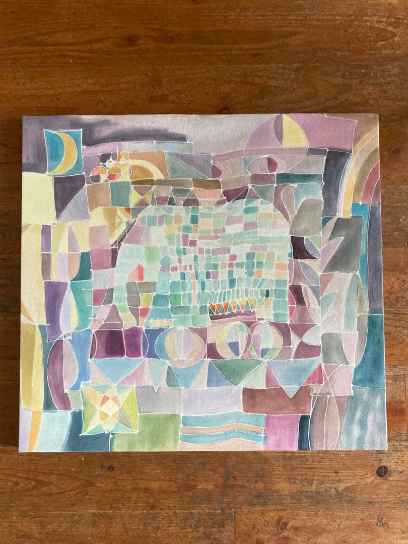 絵　染め物