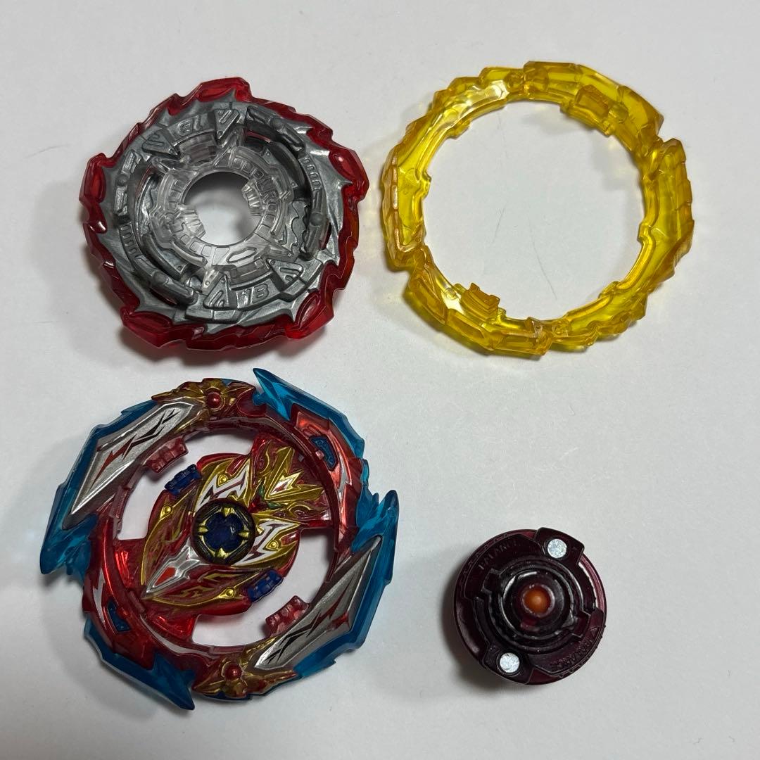 ベイブレードバーストインフィニットアキレス1B Dm'インフィニットシールド付き