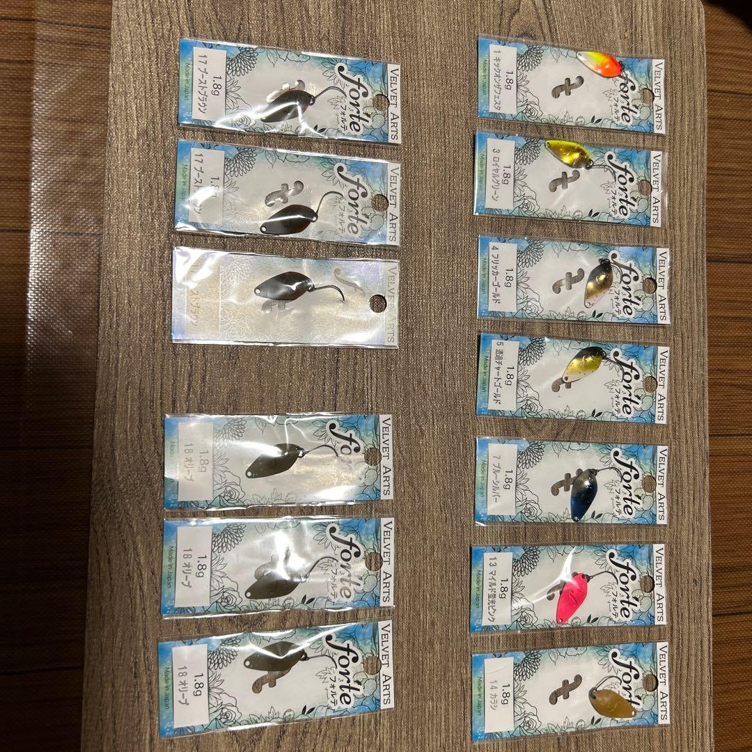 【ベルベットアーツ】フォルテ1.8g 13枚（新品自宅保管）