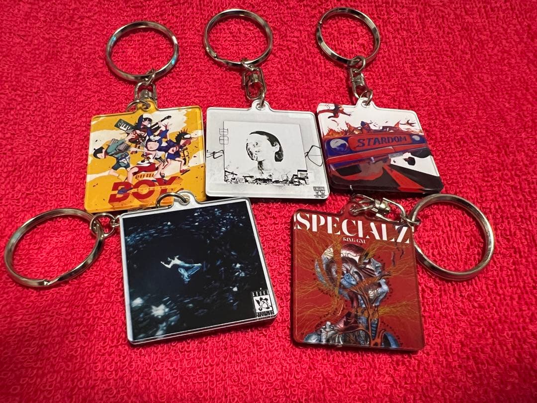 King Gnu ジャケットアクキー　５種セット