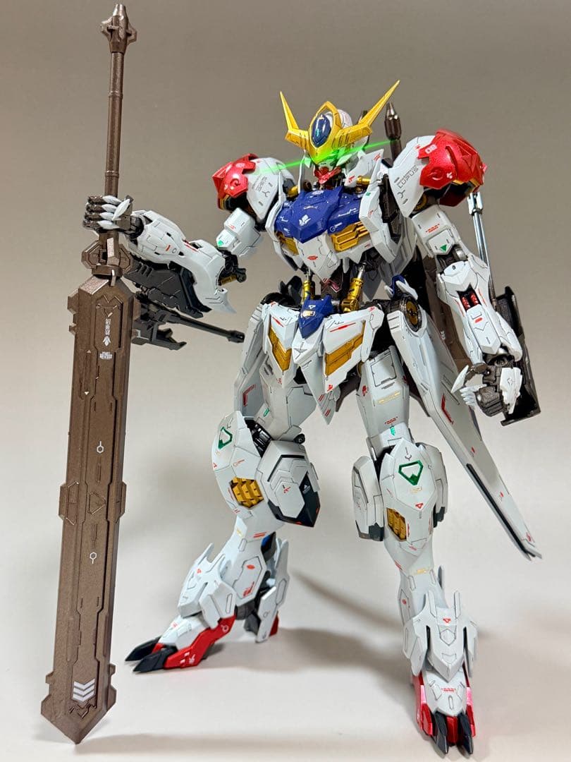 【イカスミバルバトス】MGガンダムバルバトスルプス／ガンダムヴィダール