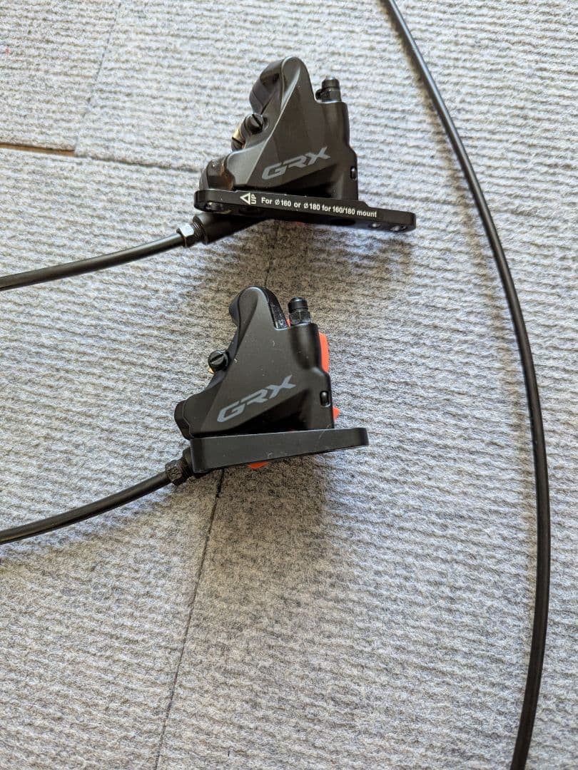 SHIMANO GRX 2×11s 油圧ブレーキ　セット