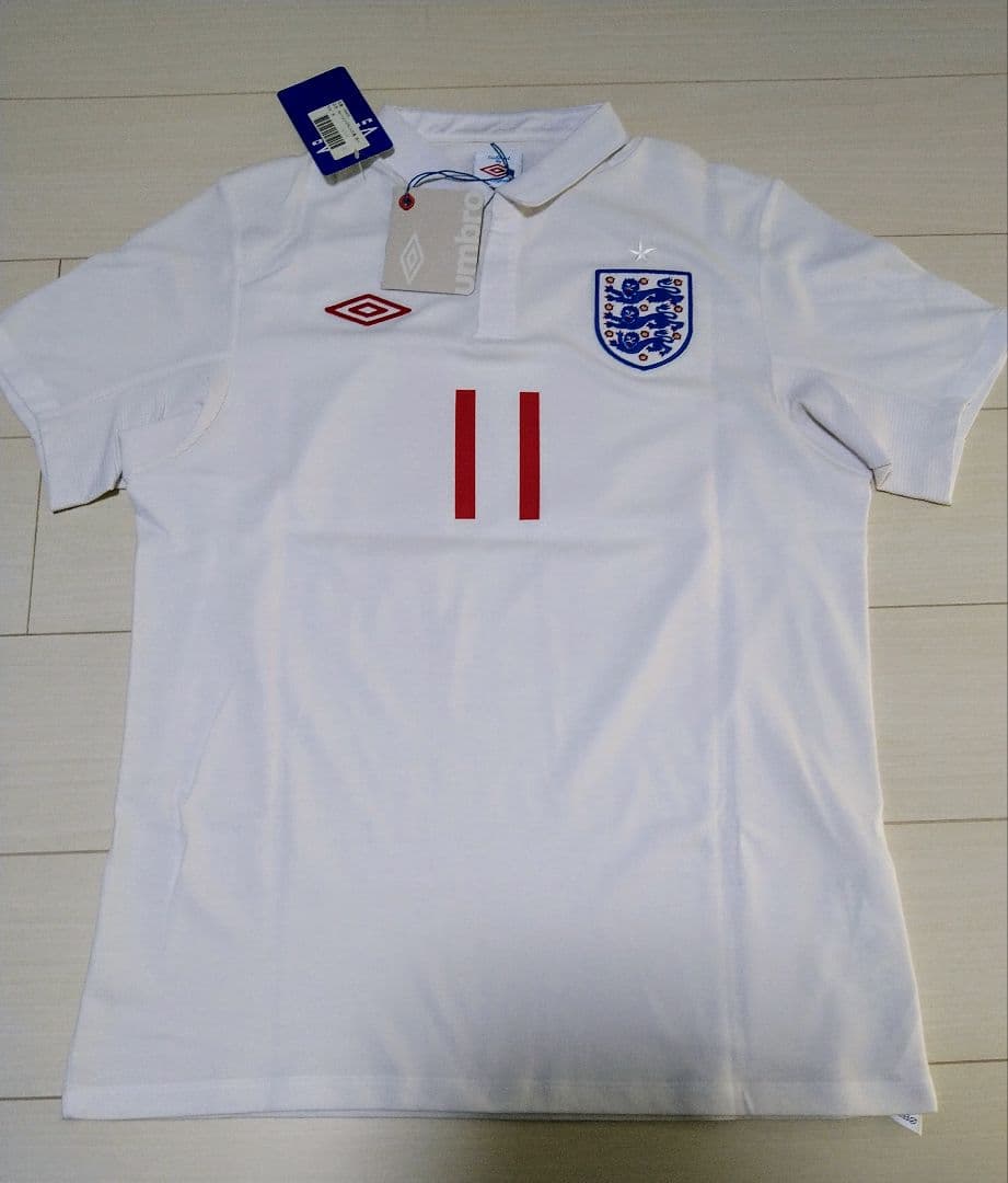 Umbro正規品 イングランド代表ユニフォーム 2010 ジェラード 新品
