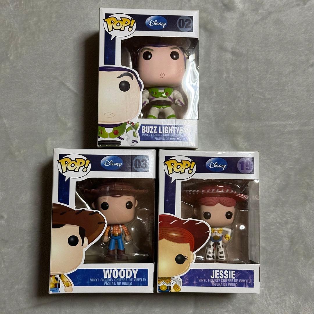 FUNKO ファンコ POP トイストーリー ウッディ バズ ジェシー 初期