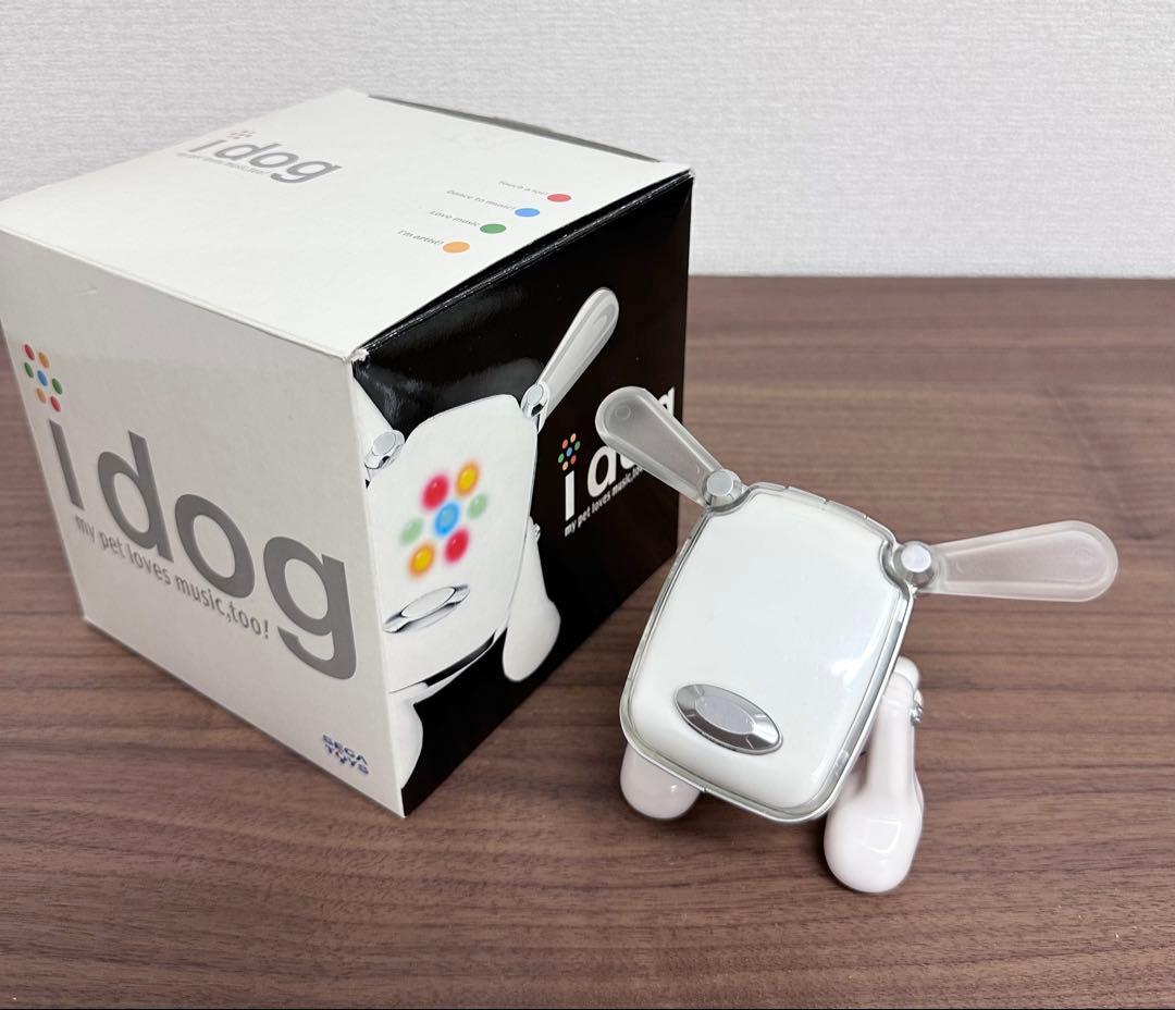 i dog 音楽に反応するおもちゃ ホワイト 箱付き　SEGA TOYS