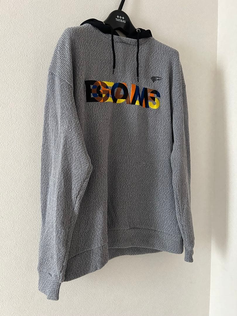 ビームスゴルフ　BEAMSGOLF ニット風 レイヤード パーカー　美品　訳あり