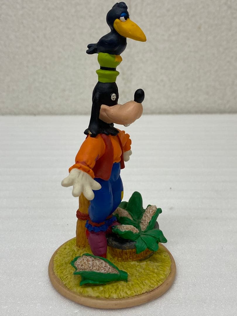 3-2783 レア グーフィー かかし フィギュア トゥーンタウン　Disney