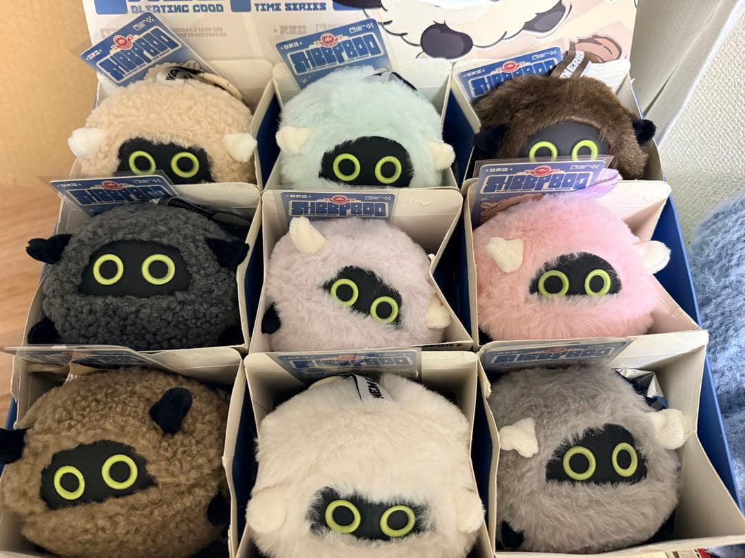 羊ボンプ ぬいぐるみバッグチャーム 九個入り　公式正規品　ゼンレスゾーンゼロ