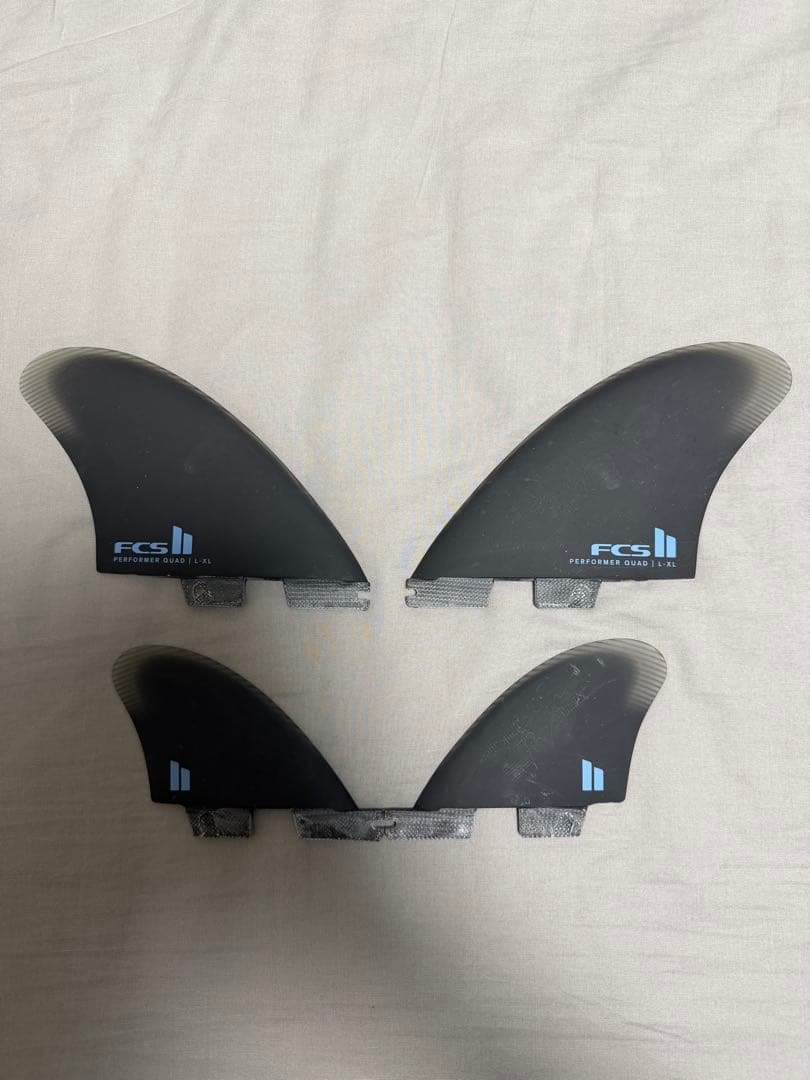【美品】FCS II Performer Quad Split Keel フィン