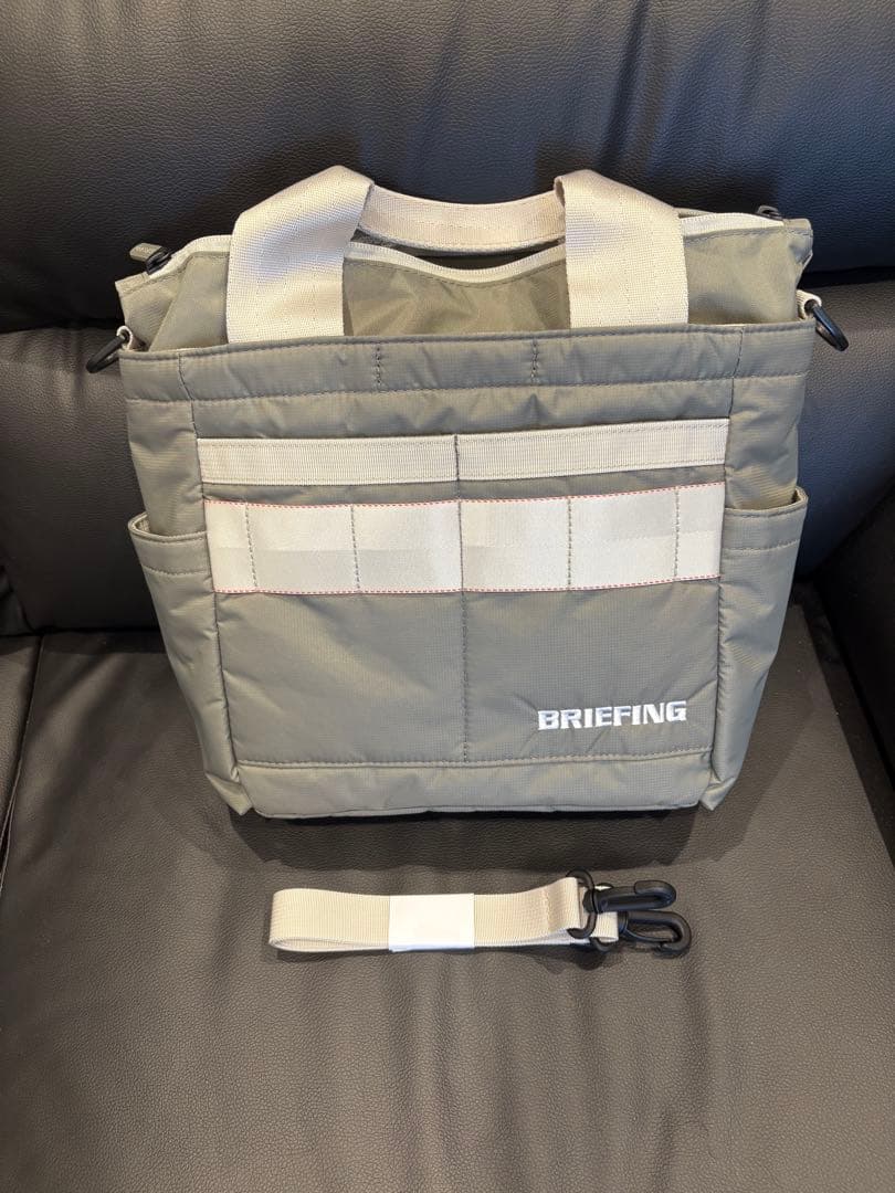 BRIEFING カートバッグ、グレー